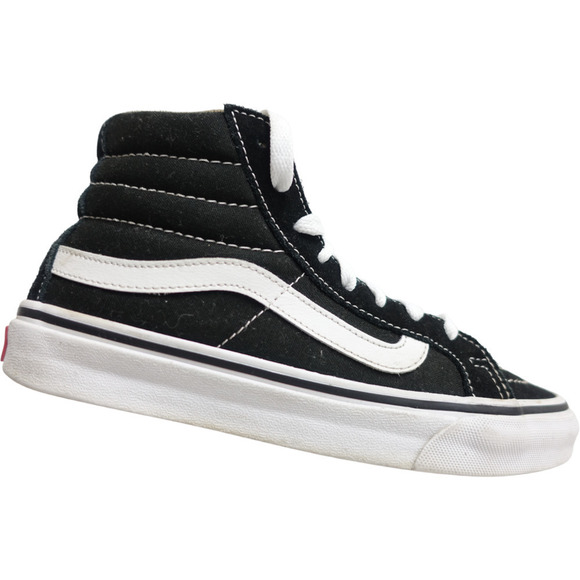 Vans Shoes - VANS Sk8-Hi Suede Black/White 6 Women High-Top Skate Sneakers